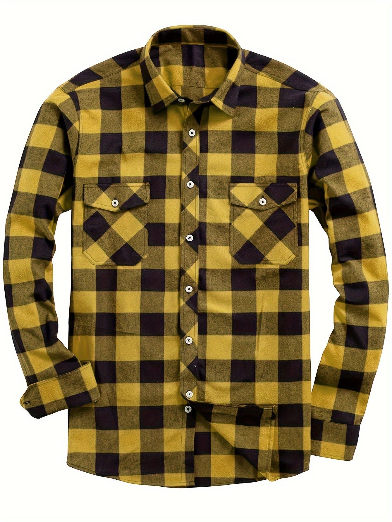 Plaid long sleeve flannel ￼￼