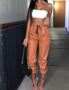 Fashion Leather Pants