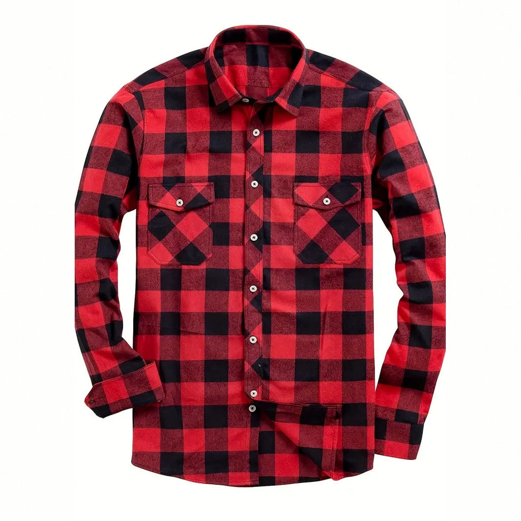 Plaid long sleeve flannel ￼￼
