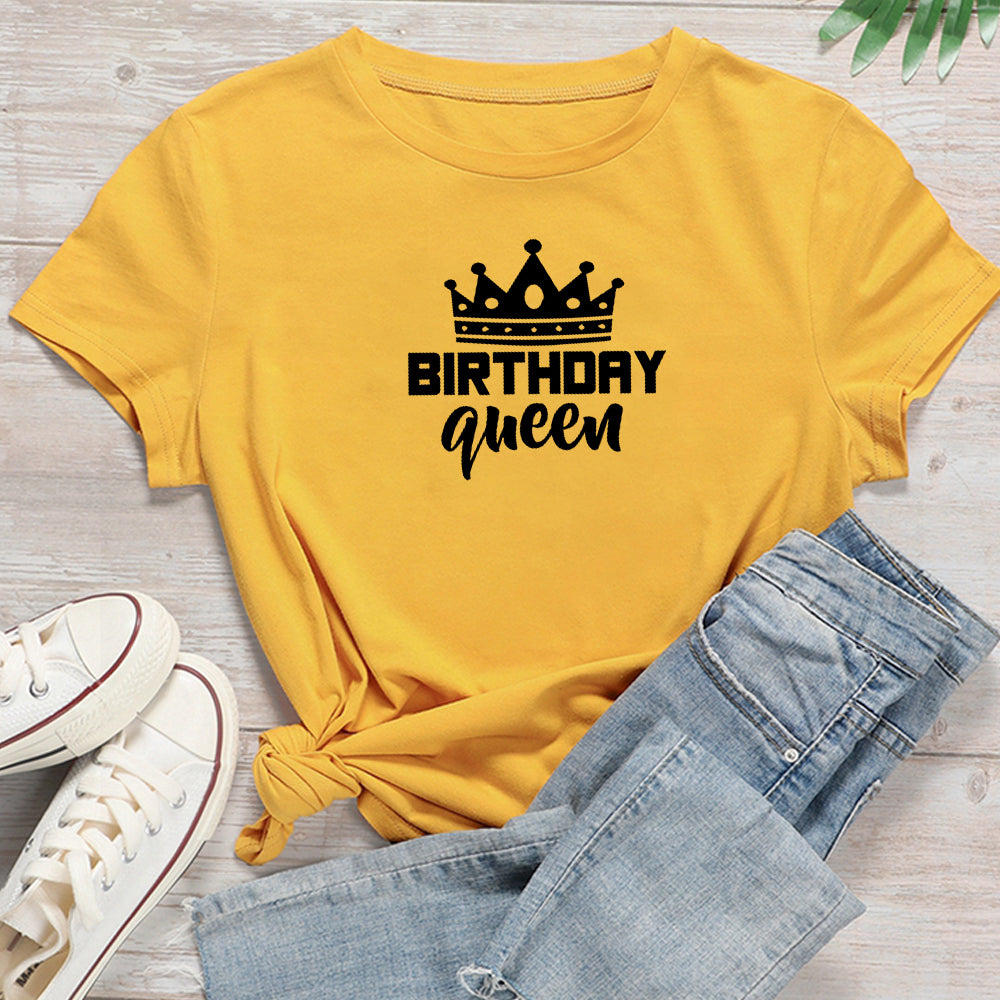 Short Sleeve Birthday Shirt