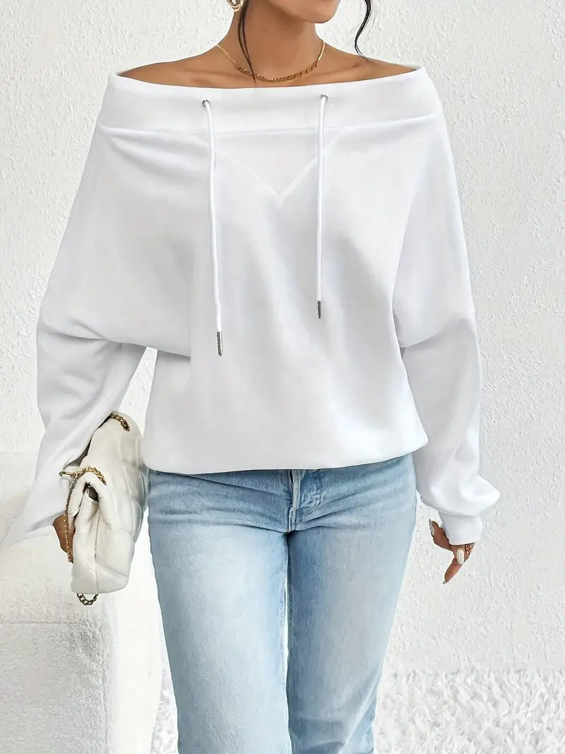 Loose Off-shoulder sweater