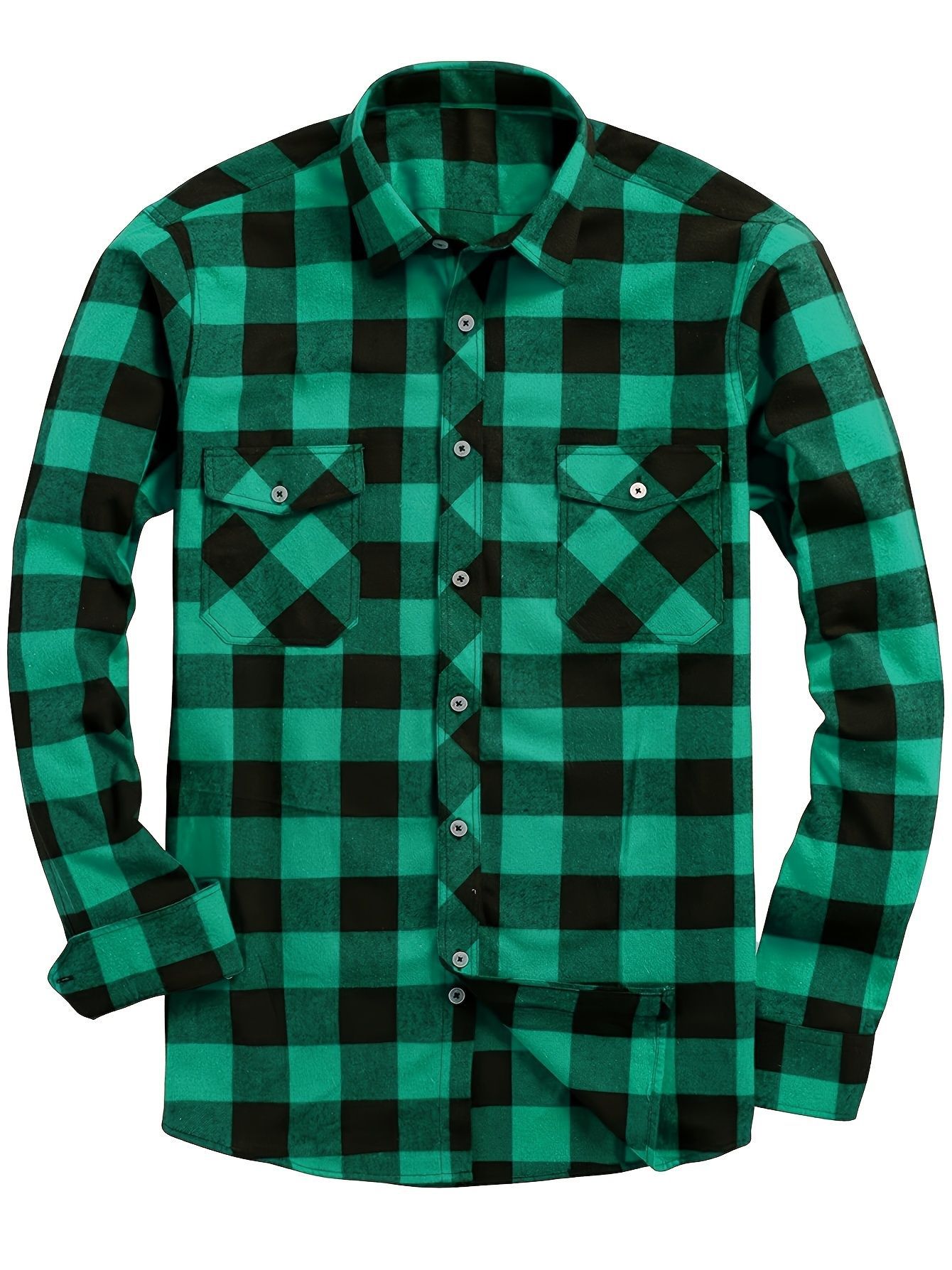 Plaid long sleeve flannel ￼￼