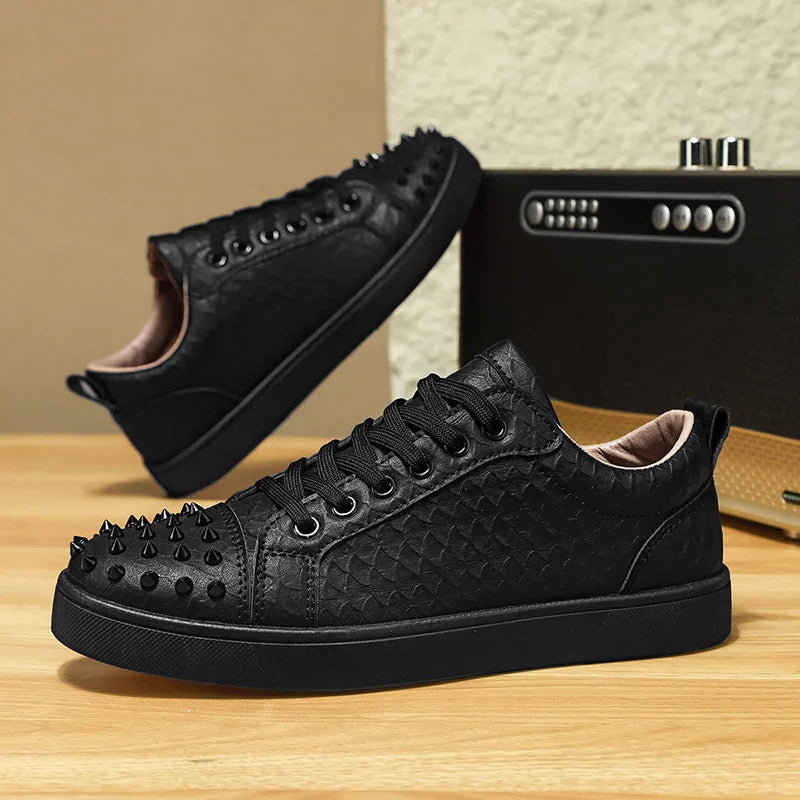 Leather Casual Sneakers