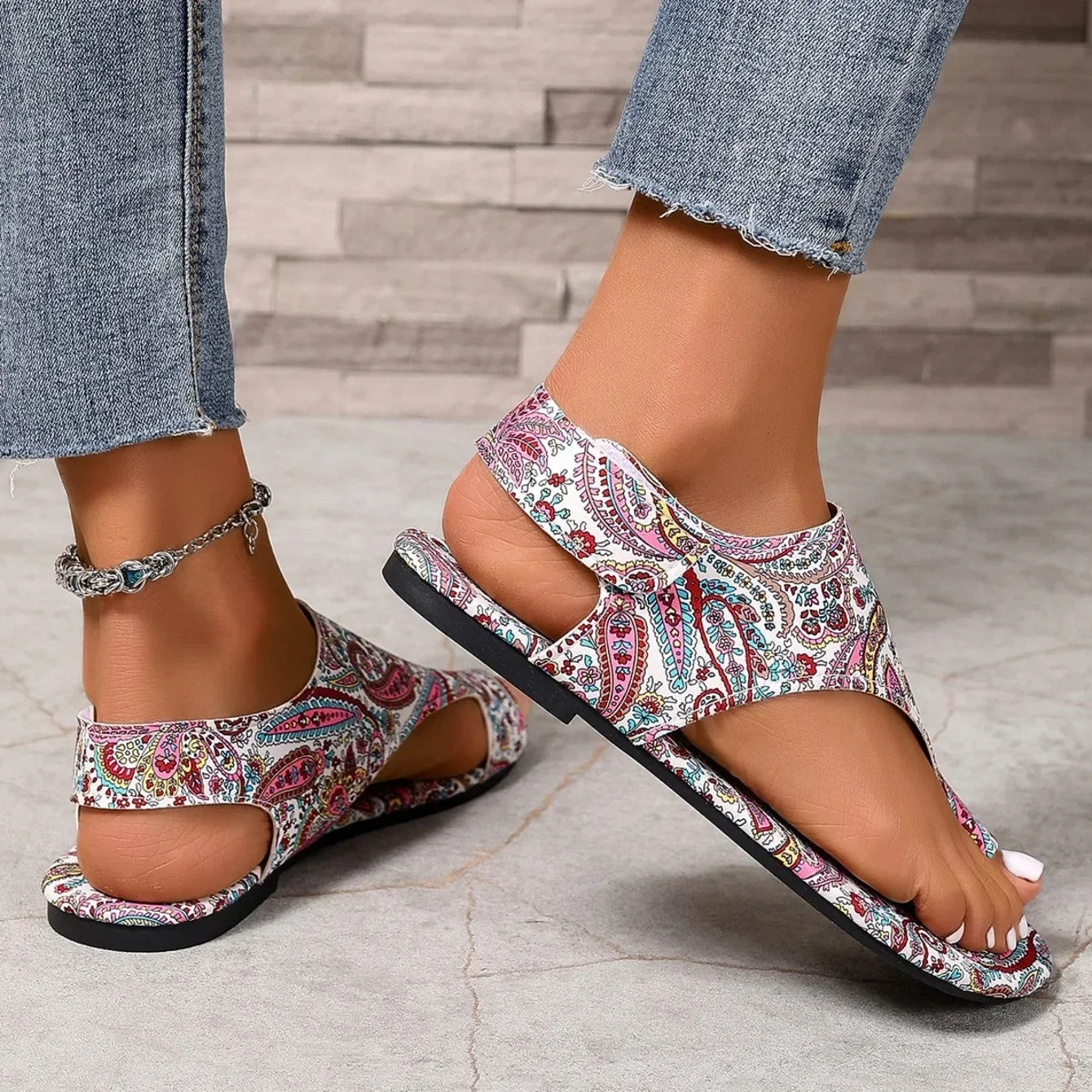 Women’s floral Flats