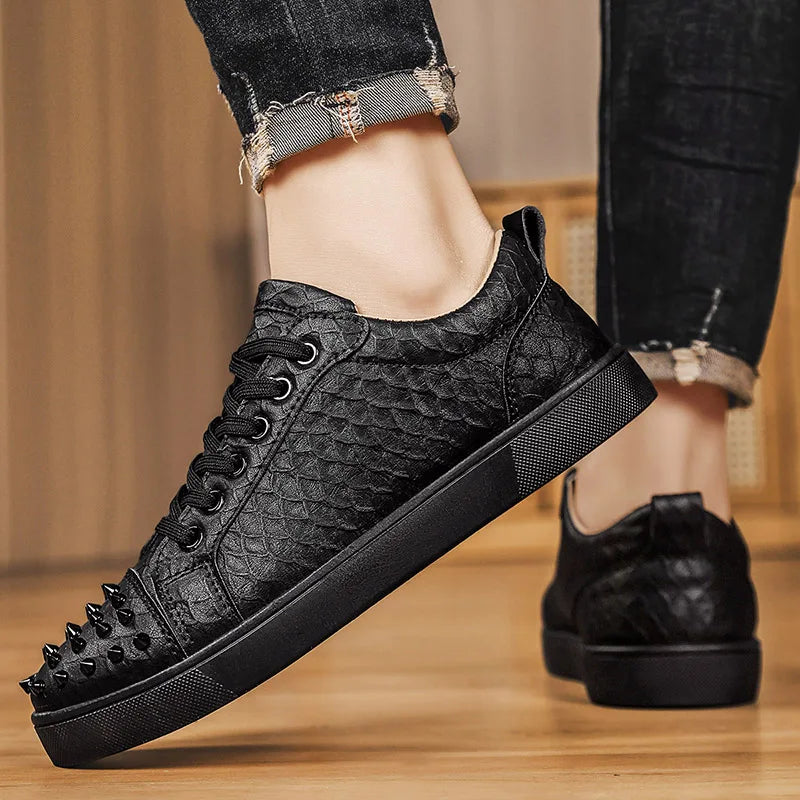 Leather Casual Sneakers