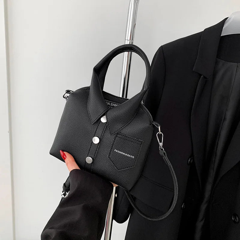 Leather Square Crossbody Bags
