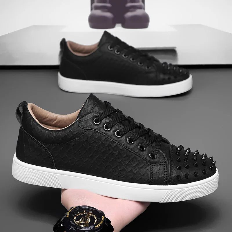 Leather Casual Sneakers