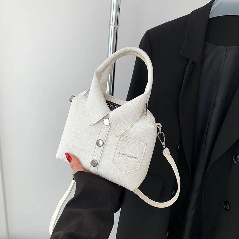 Leather Square Crossbody Bags