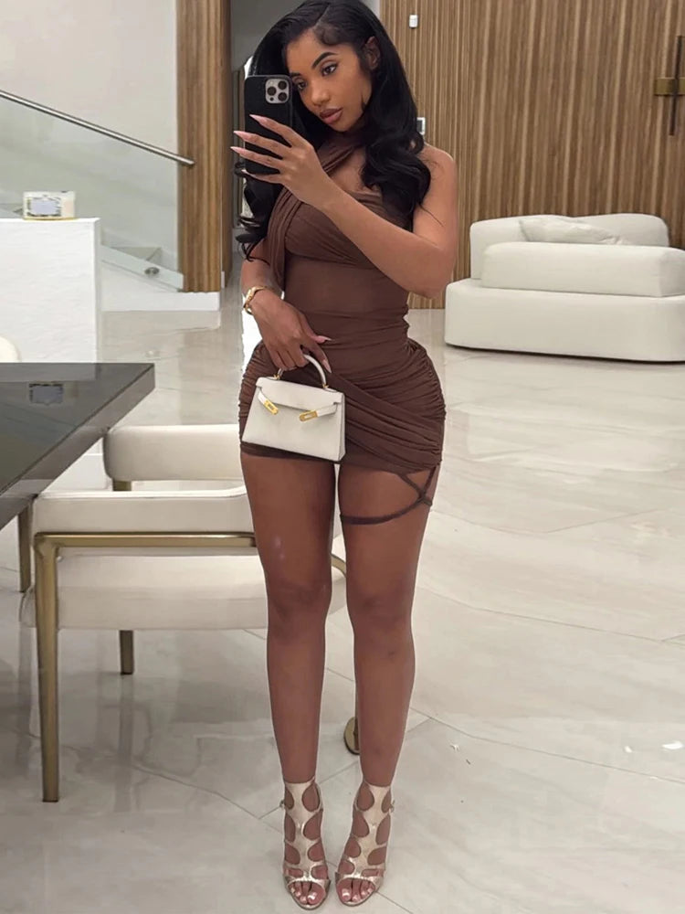 Sleeveless Mini Dress