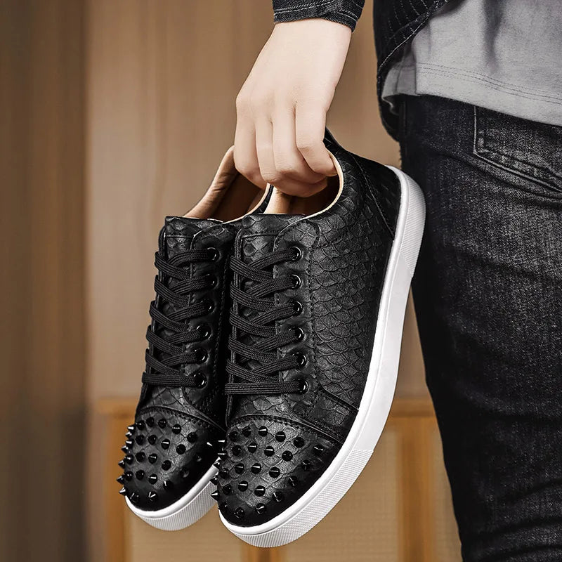 Leather Casual Sneakers