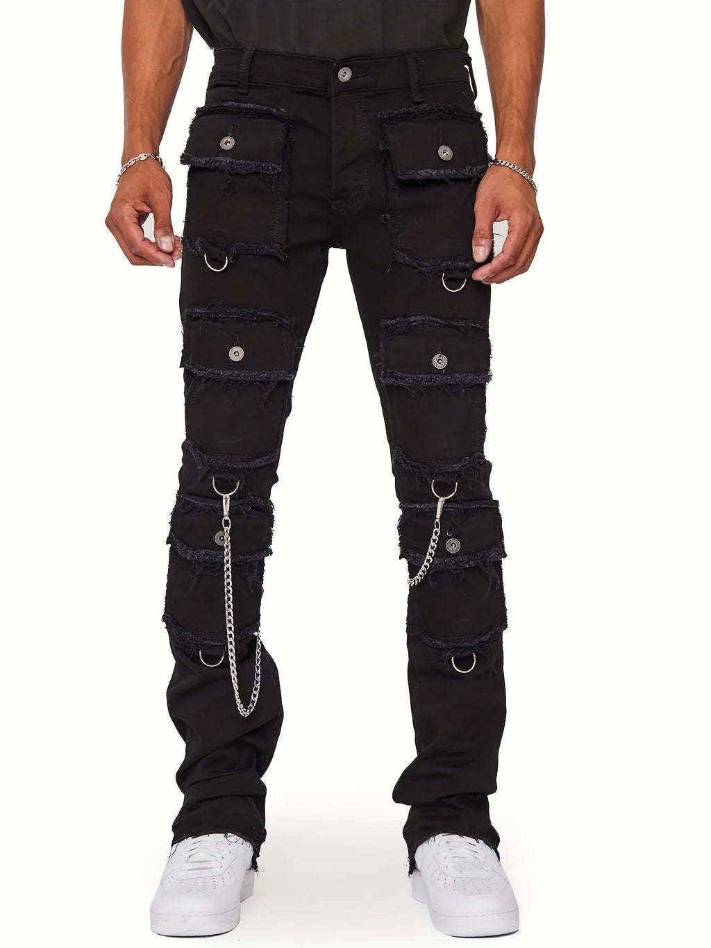 Men’s Stretch Straight-leg Jeans