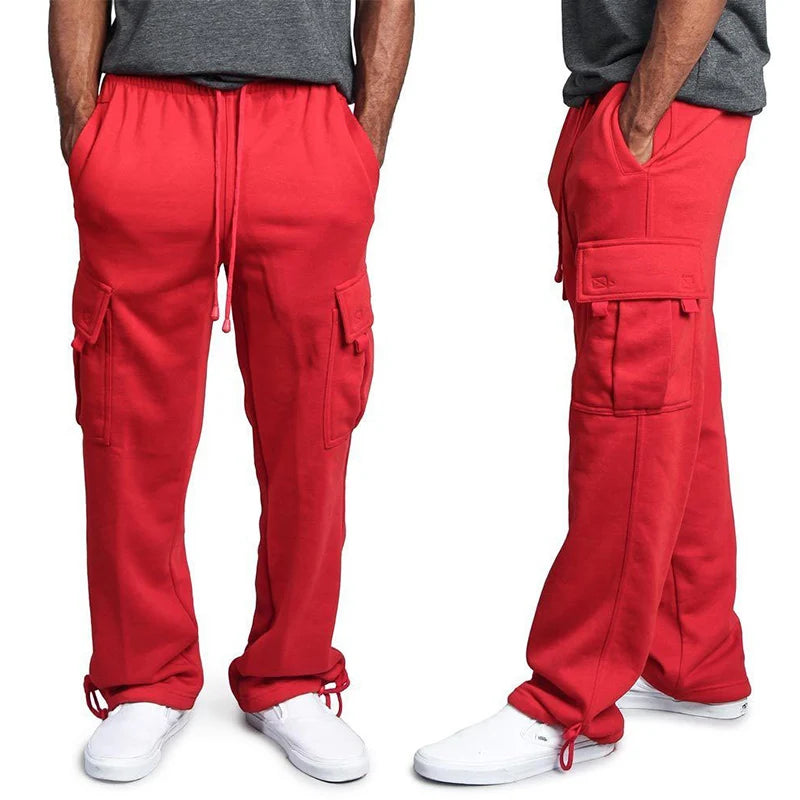 Drawstring Sweatpants with Pockets