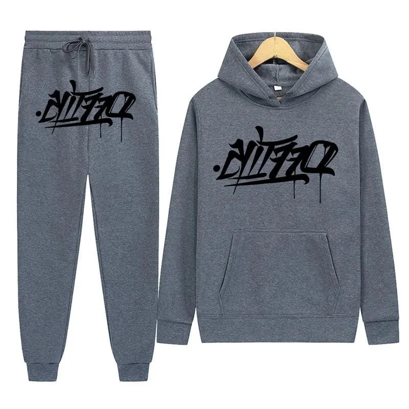 two-piece sweatsuit