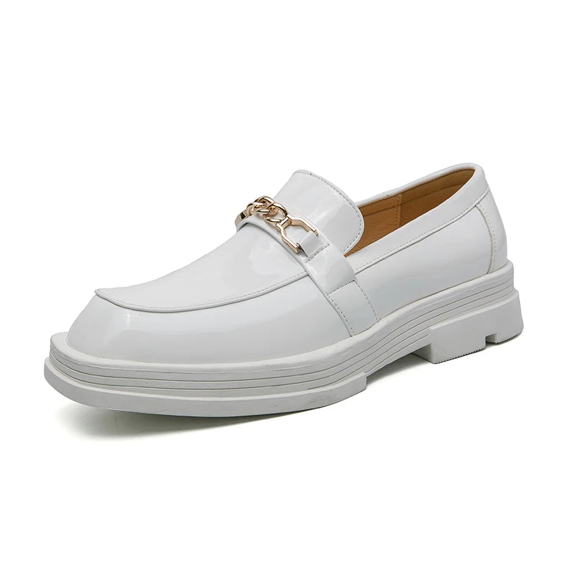 Leather Platform Shoes