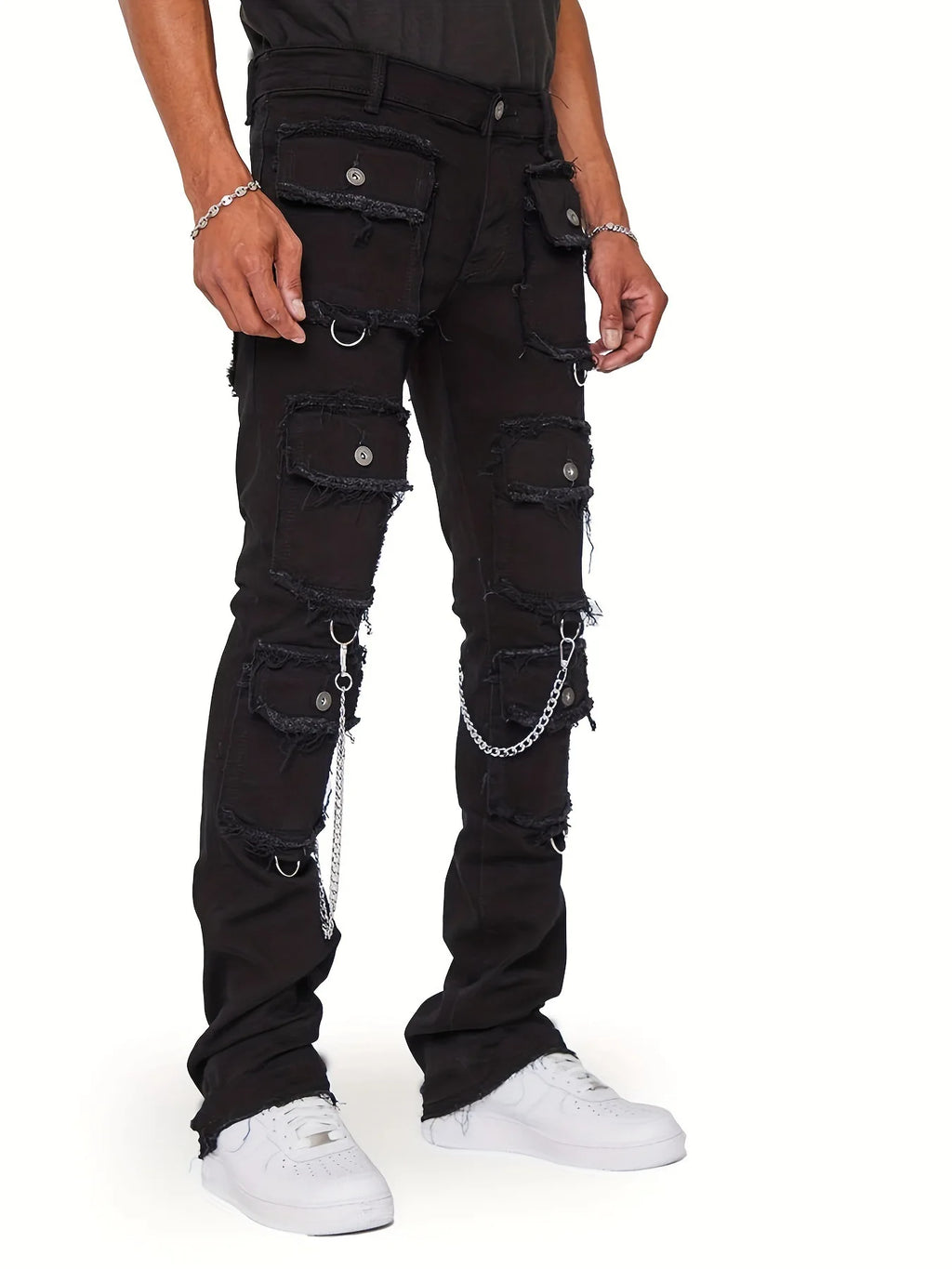 Men’s Stretch Straight-leg Jeans