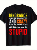 Printed word T-shirt