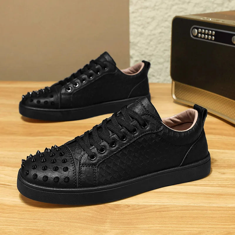 Leather Casual Sneakers