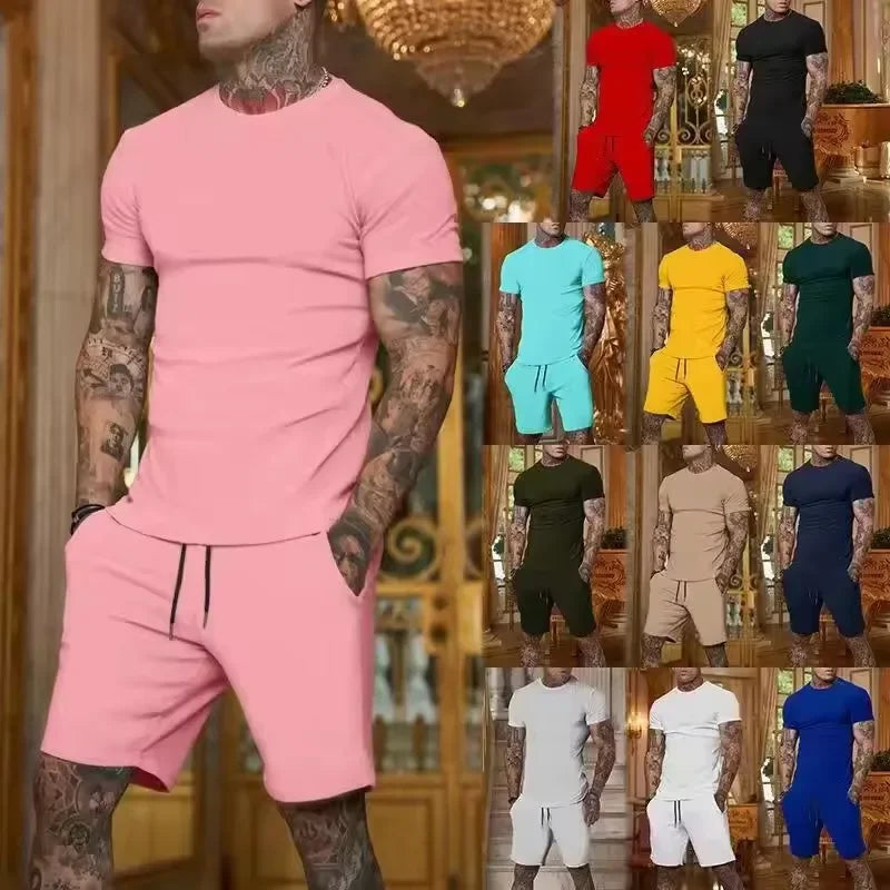 T-shirt & shorts casual two-piece set