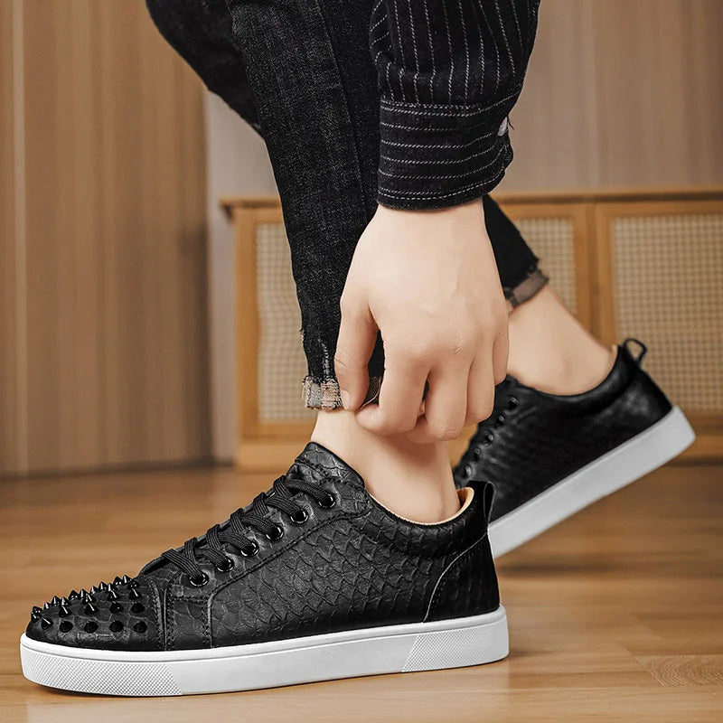 Leather Casual Sneakers