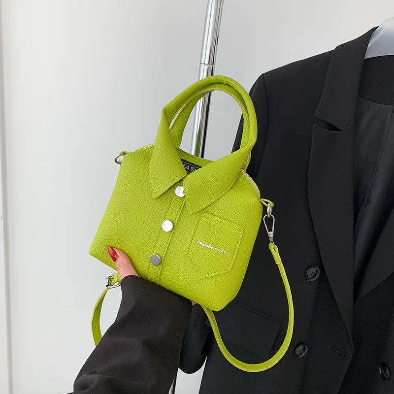 Leather Square Crossbody Bags