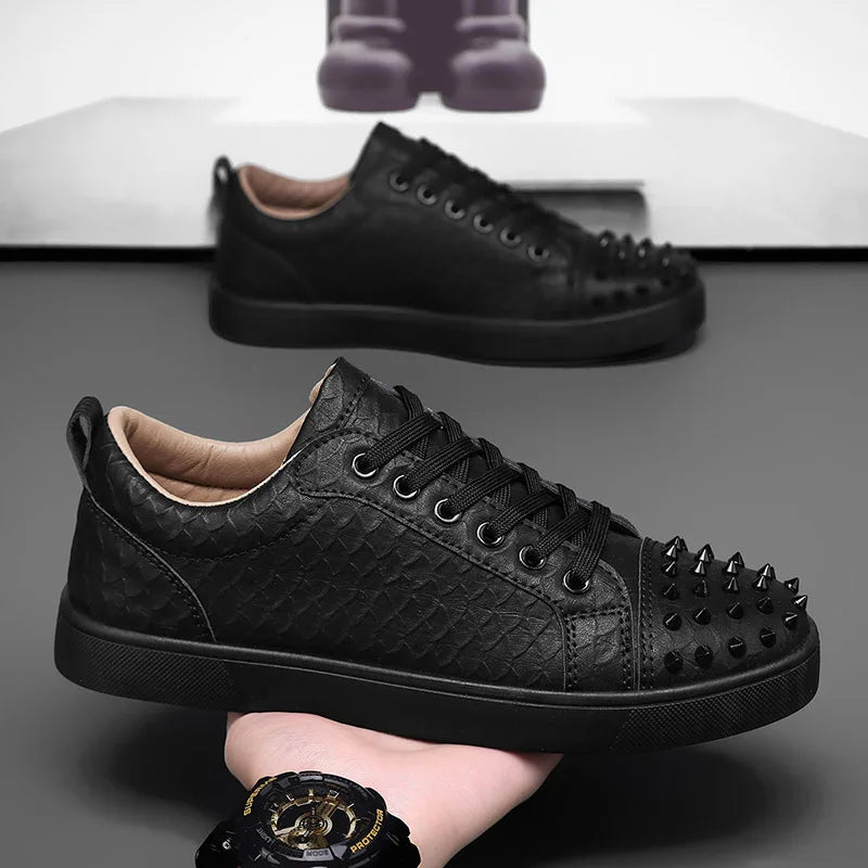 Leather Casual Sneakers