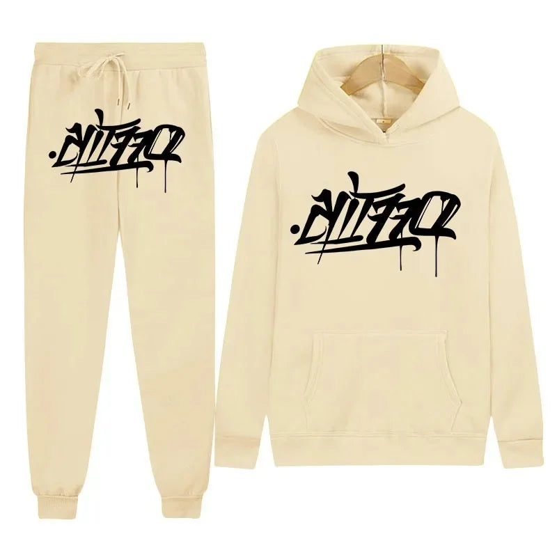two-piece sweatsuit