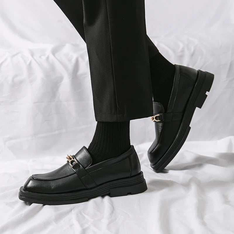 Leather Platform Shoes