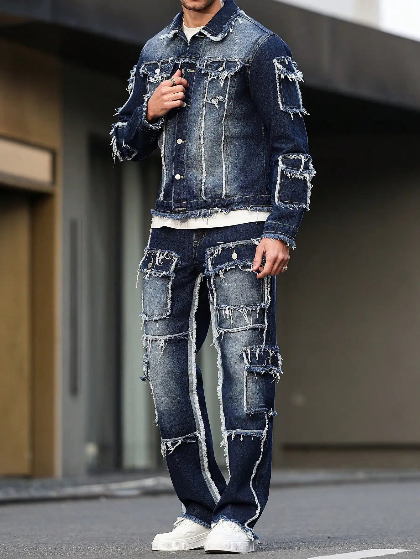 Men’s Denim Suit