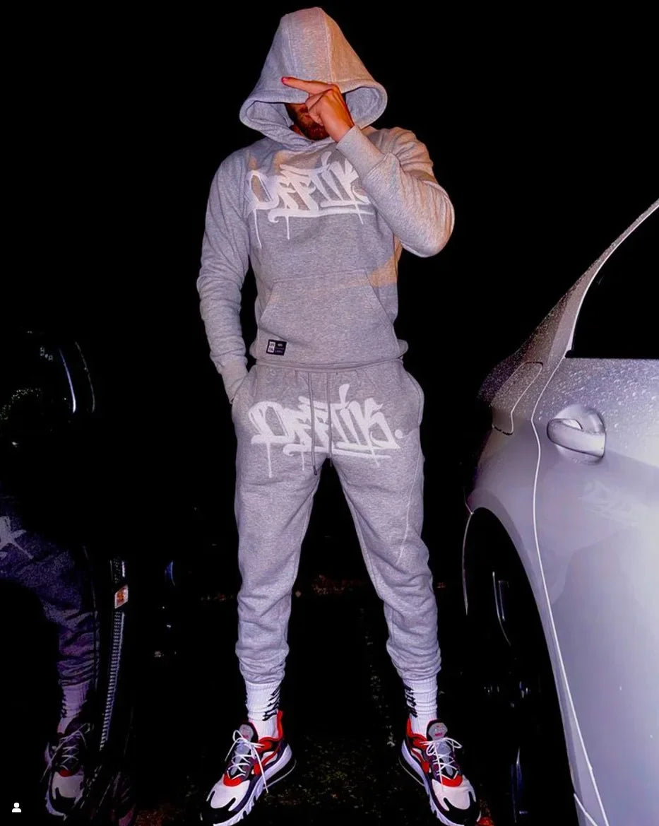 two-piece sweatsuit