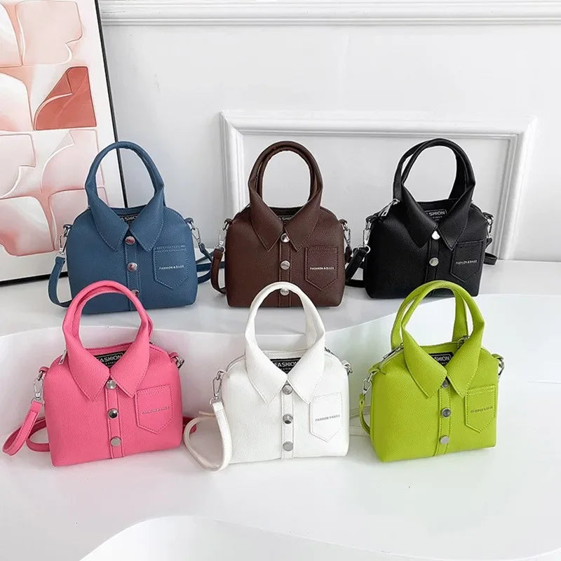 Leather Square Crossbody Bags
