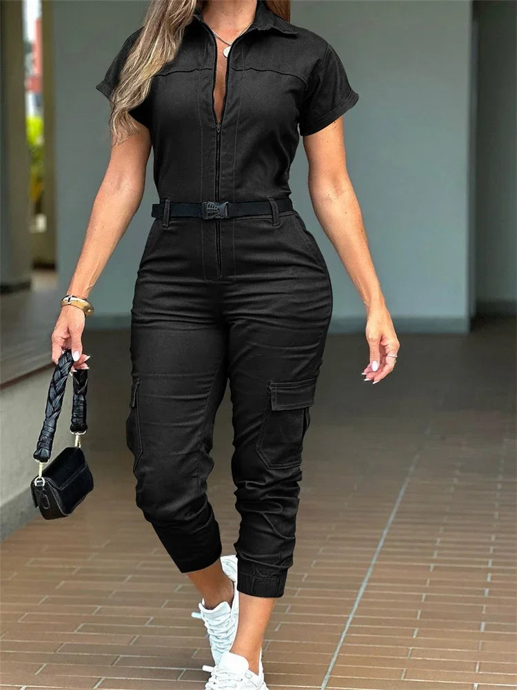 Zipper Jumpsuit