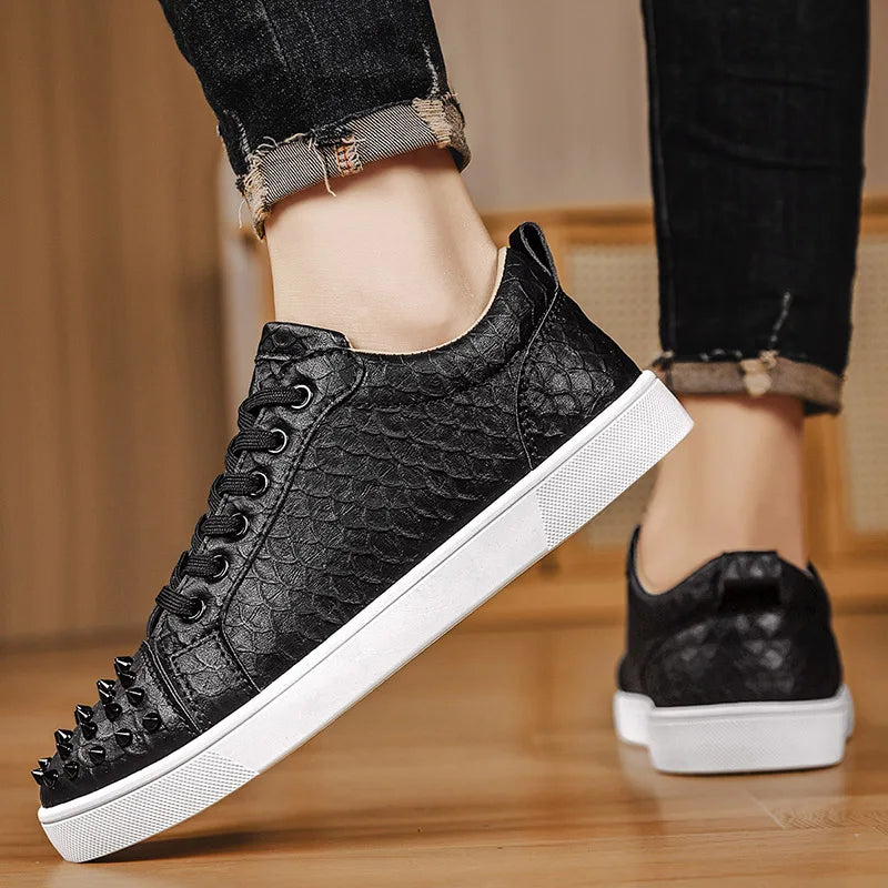 Leather Casual Sneakers