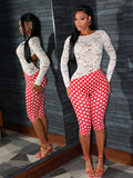 Polkadot Backless Romper