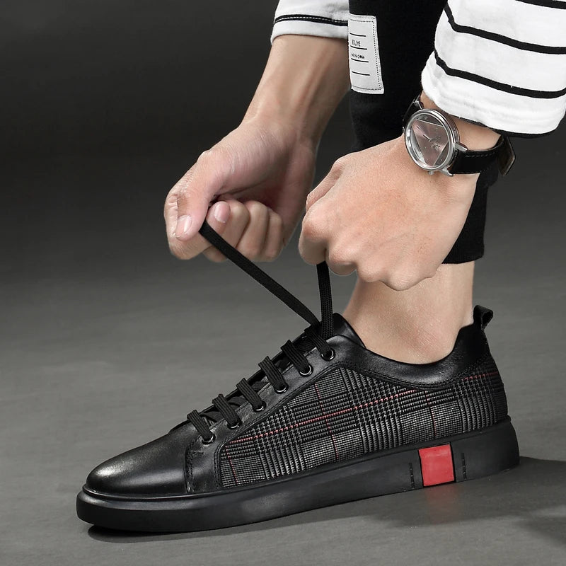 Italian Genuine Leather Casual  Shoes