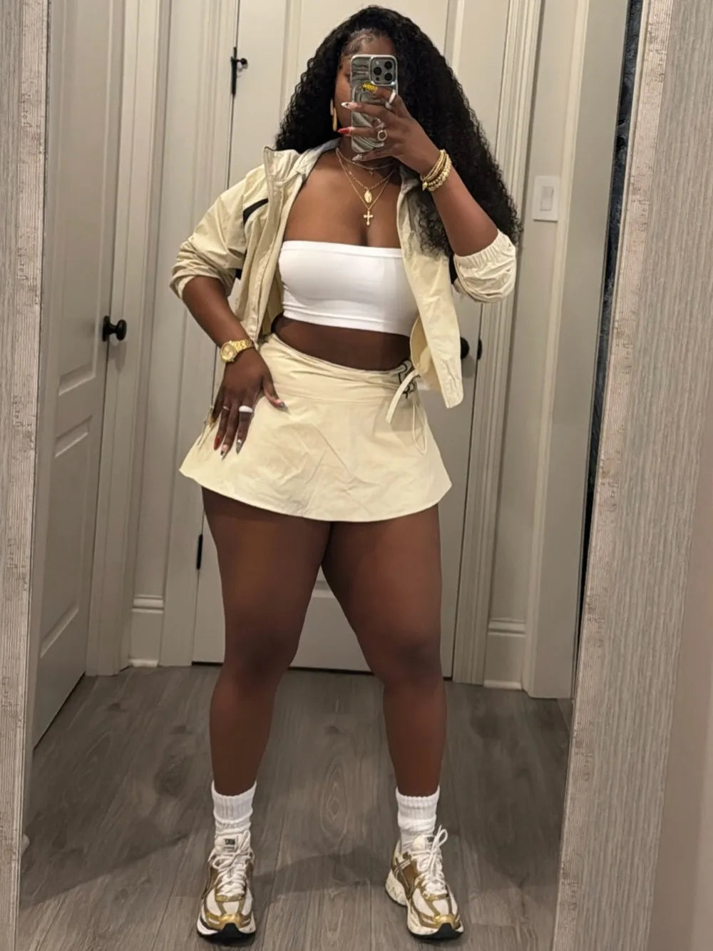 Shorts Skirt 2pcs set