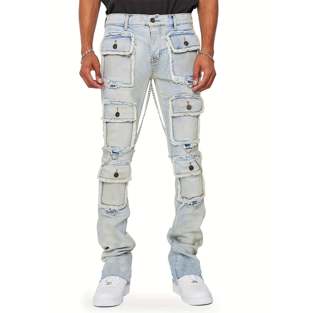 Men’s Stretch Straight-leg Jeans