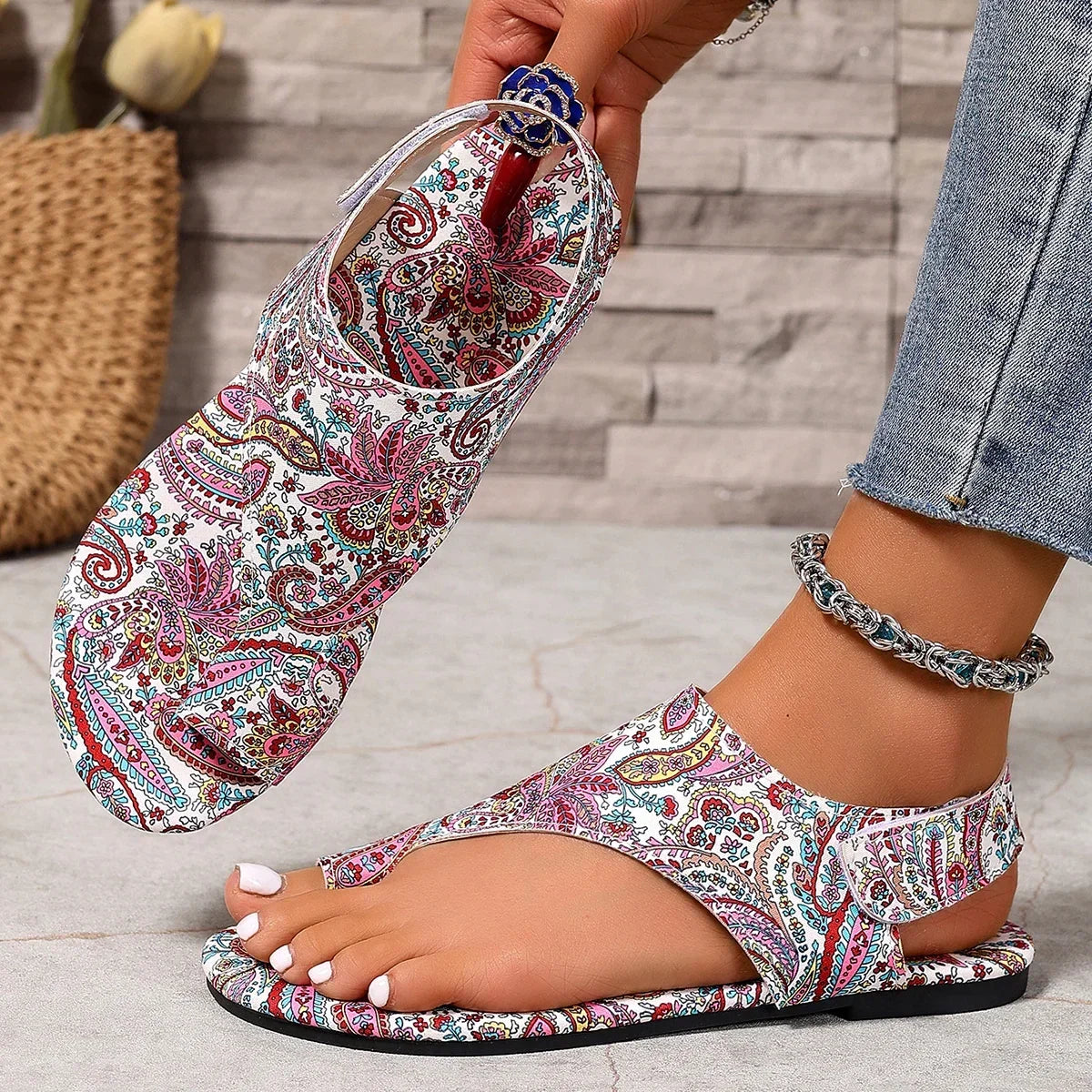 Women’s floral Flats