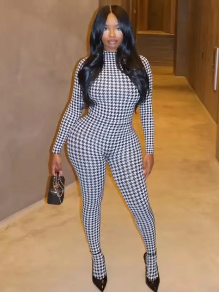 Full Sleeve Skinny jumpsuit