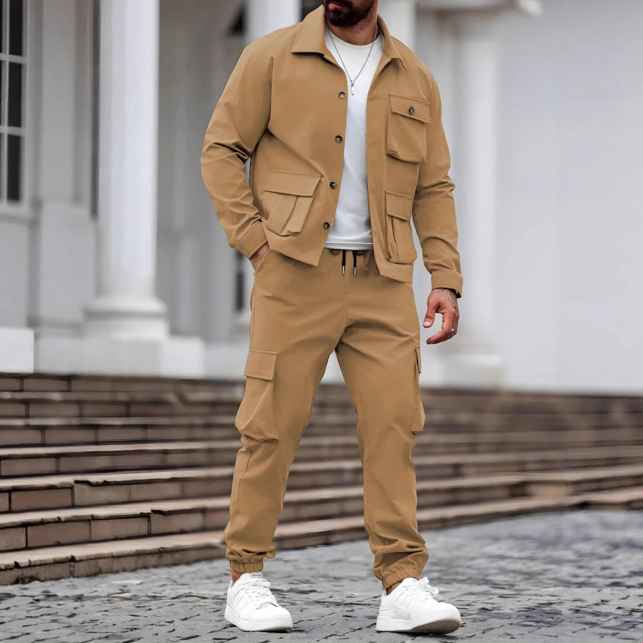 Jacket and pants set