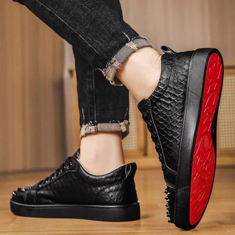 Leather Casual Sneakers