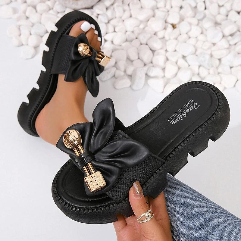 Casual Round Toe slides
