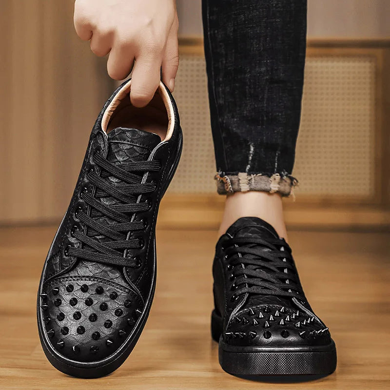 Leather Casual Sneakers
