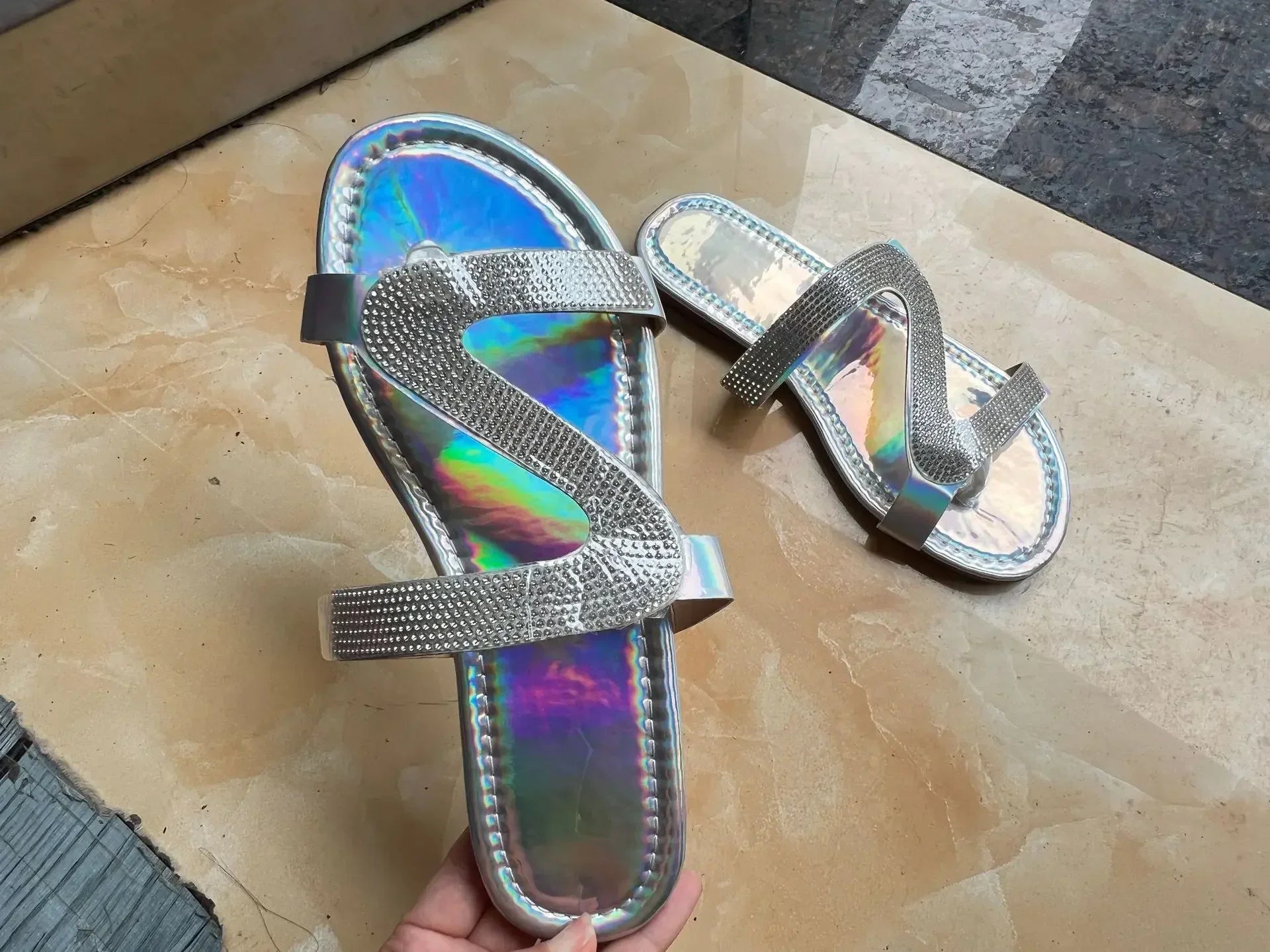 Rhinestones Sandals