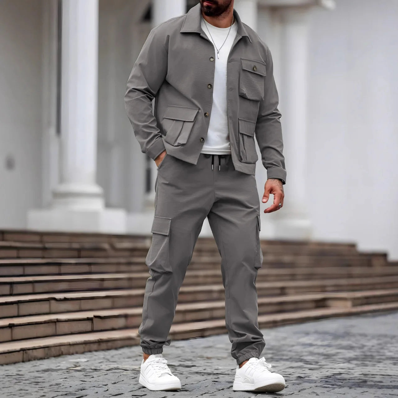 Jacket and pants set