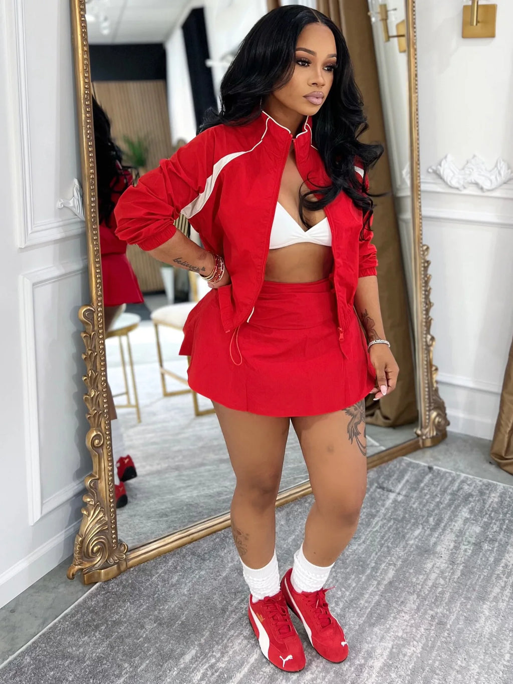 Shorts Skirt 2pcs set