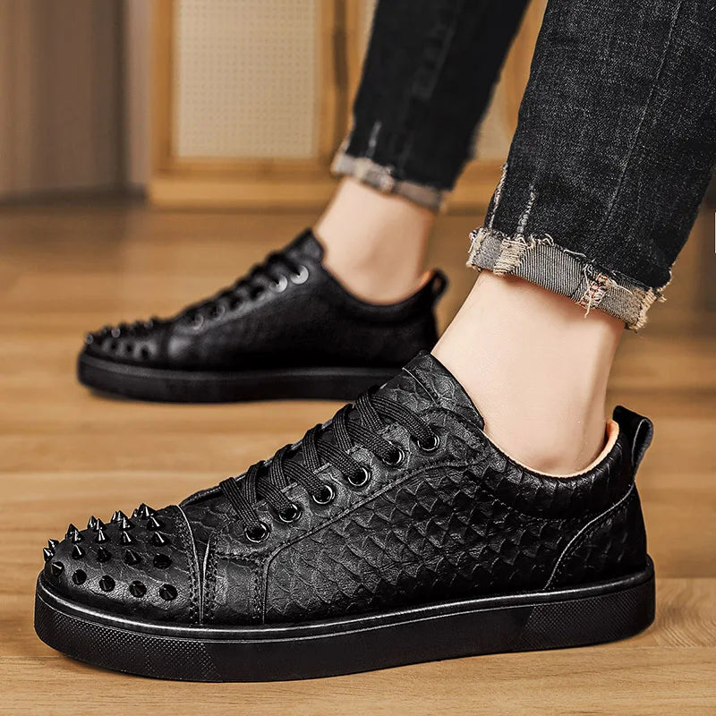 Leather Casual Sneakers