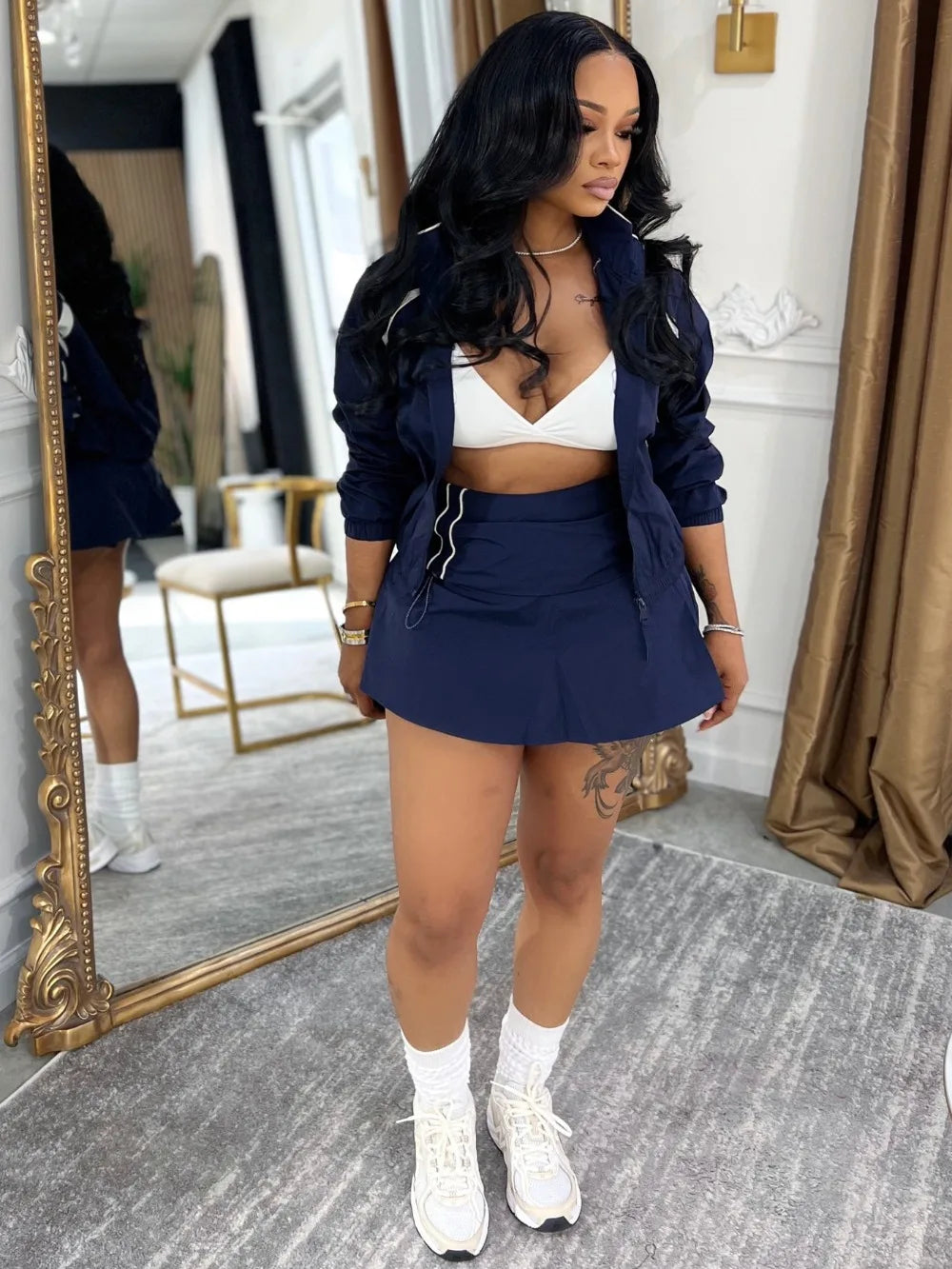 Shorts Skirt 2pcs set