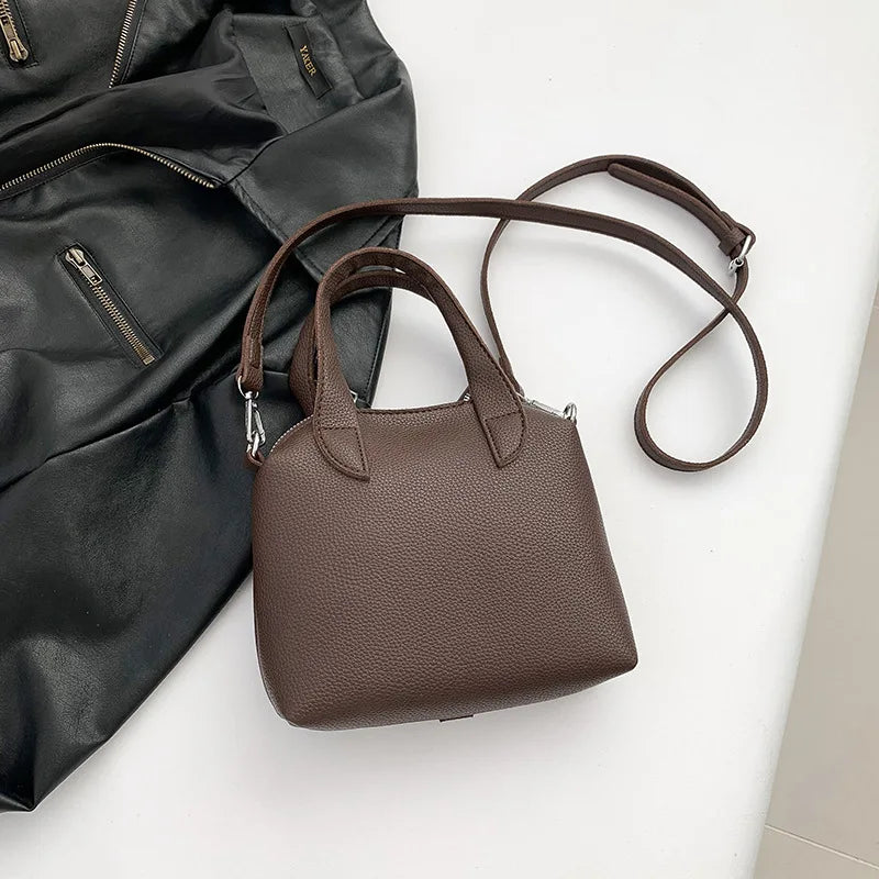 Leather Square Crossbody Bags
