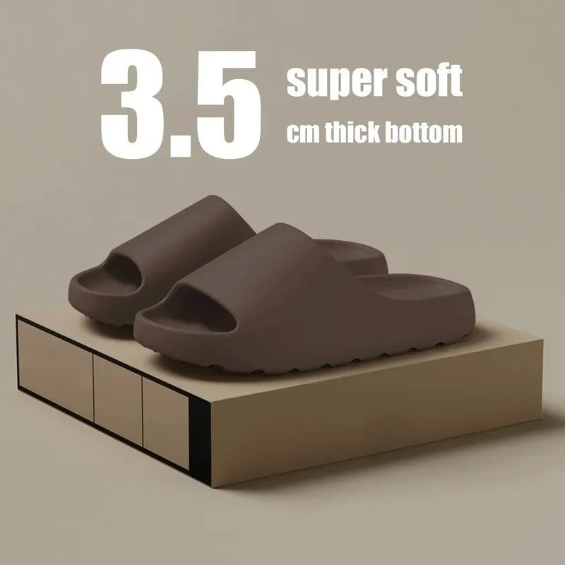 Thick-soled Slides