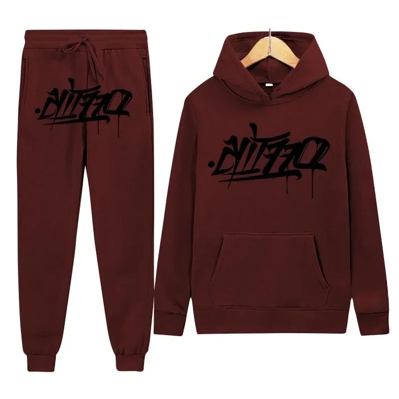 two-piece sweatsuit
